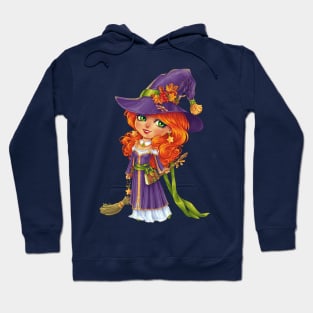 Hallowween Witch Chibi Hoodie